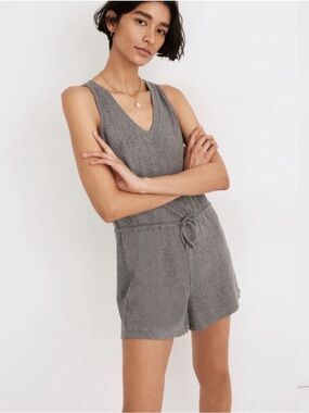 Madewell MWL Breeze Drawstring Romper